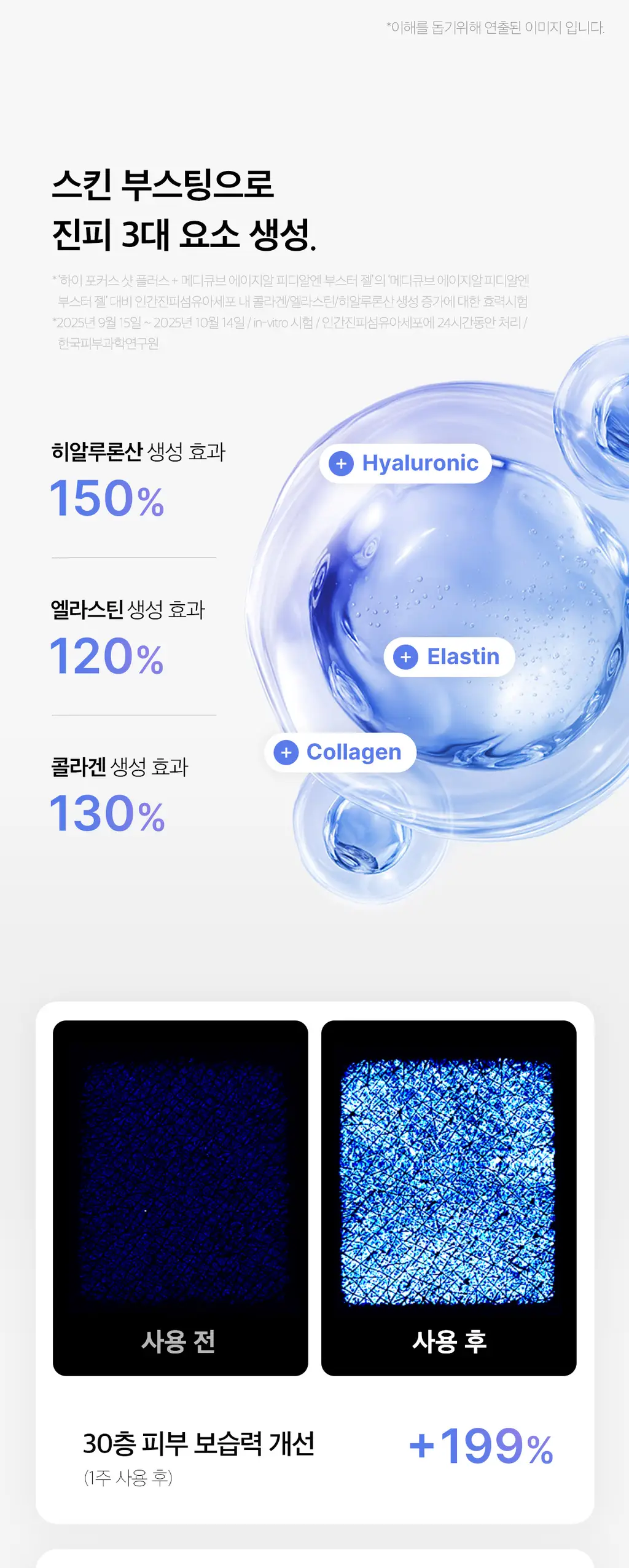 [고강도초음파] 메디큐브 에이지알 하이포커스샷 플러스 (핑크/베이지) 상세페이지 17